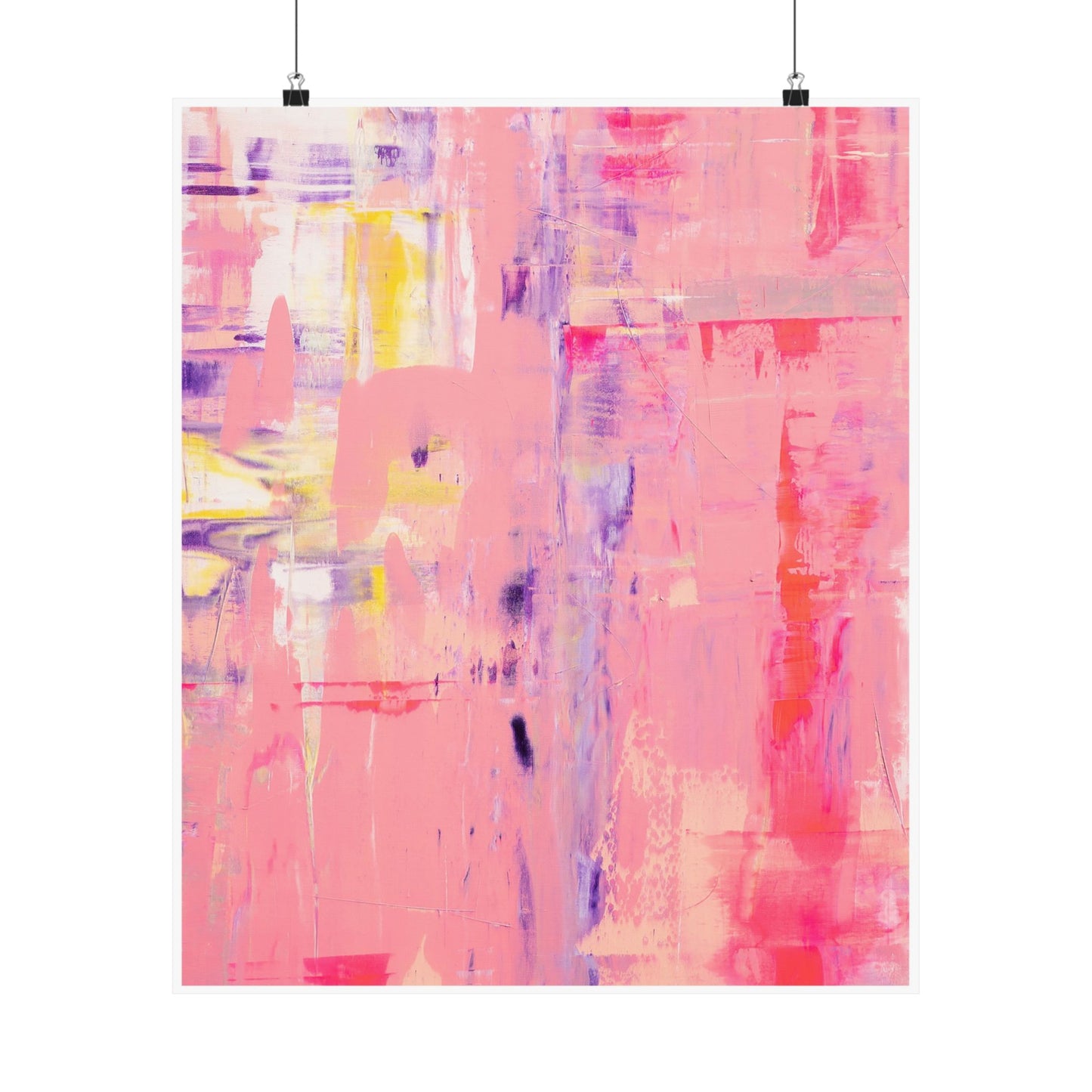 Passion's Pink Art Print