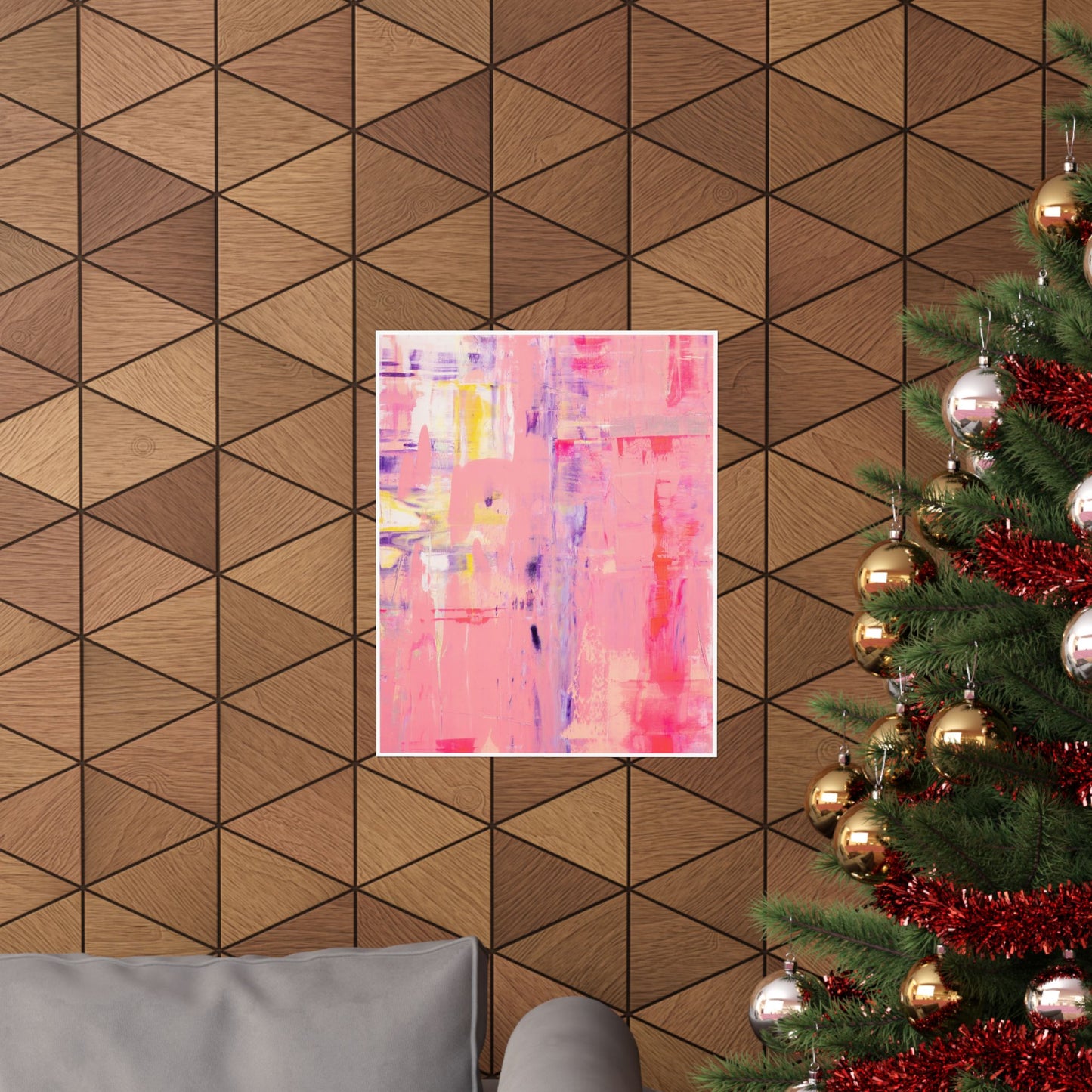 Passion's Pink Art Print