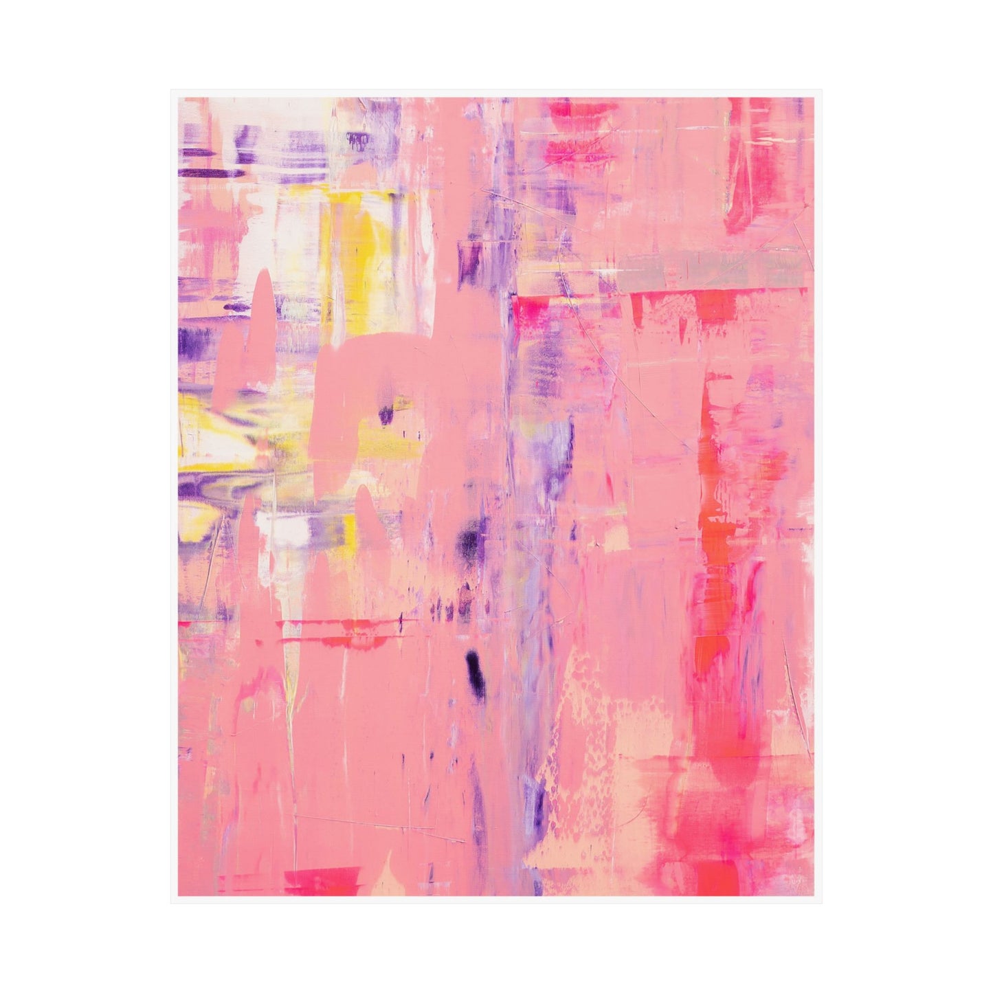 Passion's Pink Art Print