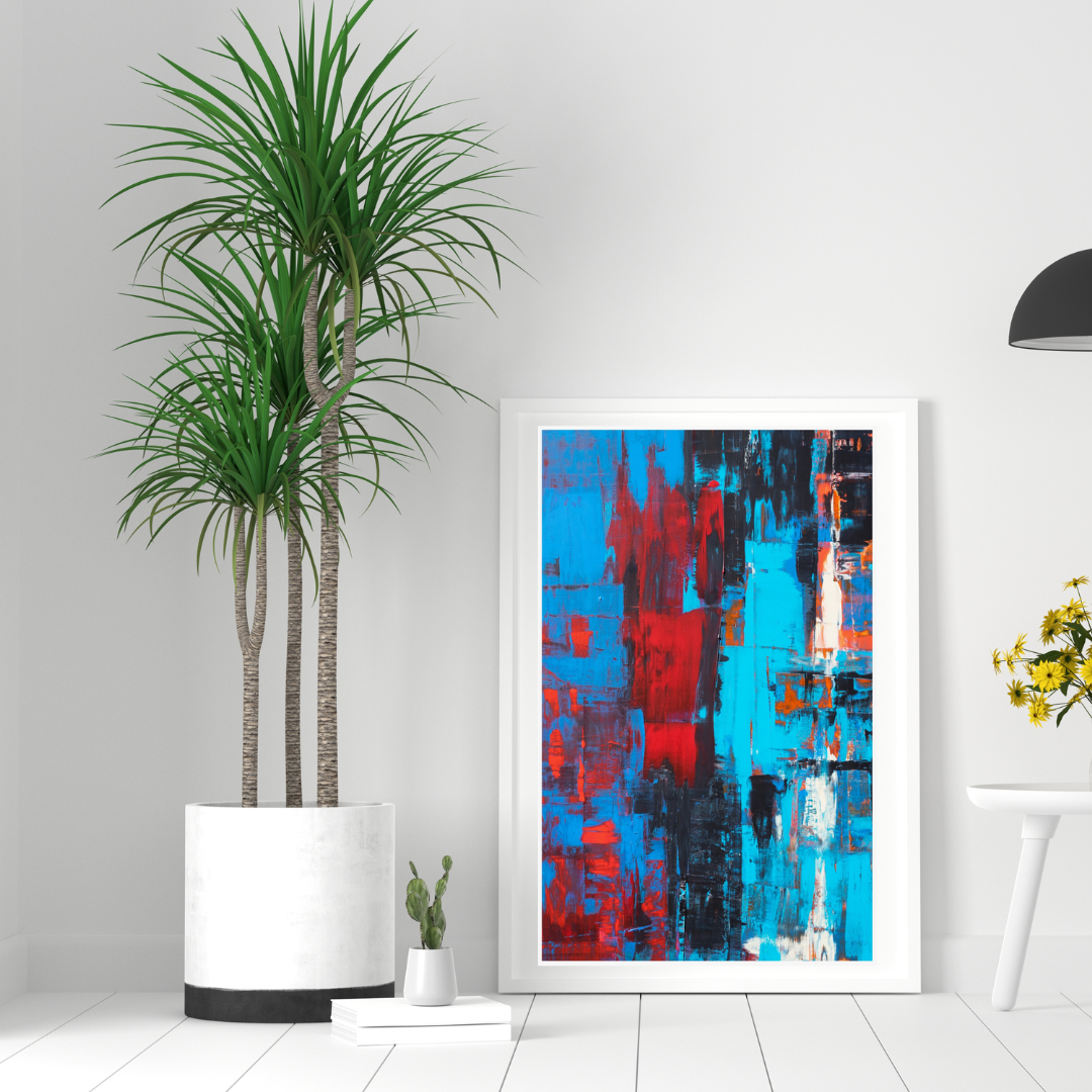 Desired Chaos Art Print mockup image for web