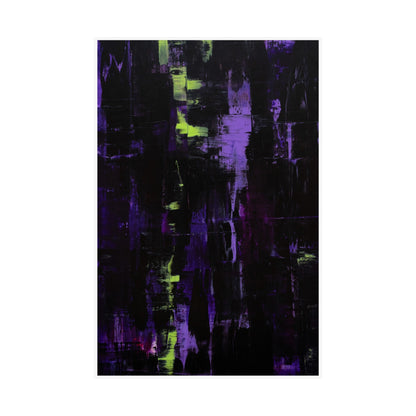 Violet violence art print image for web alt size