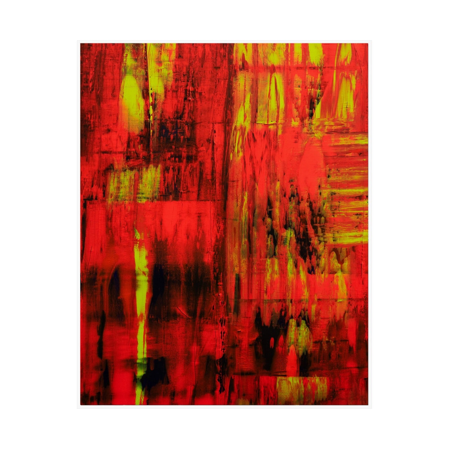 Crimson Carnage Art Print image for the web alt size