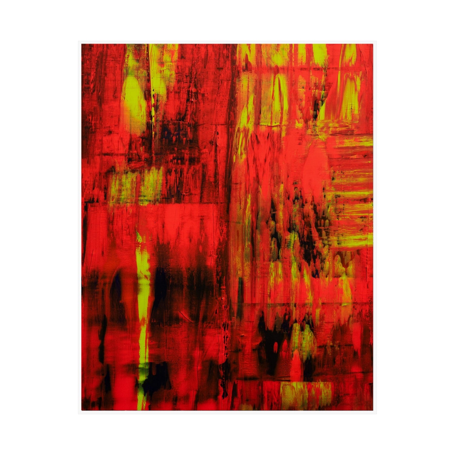 Crimson Carnage Art Print image for the web alt size