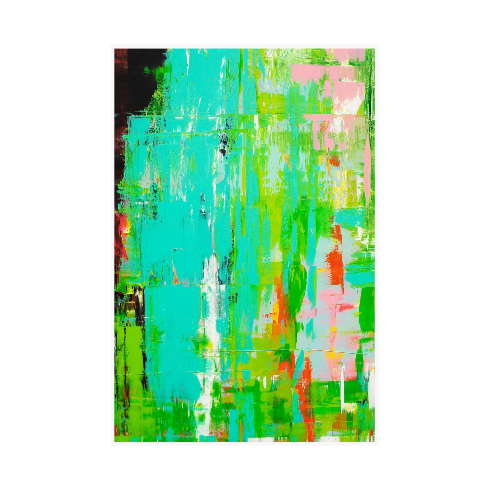 Malachite Art Print image for the web alt size