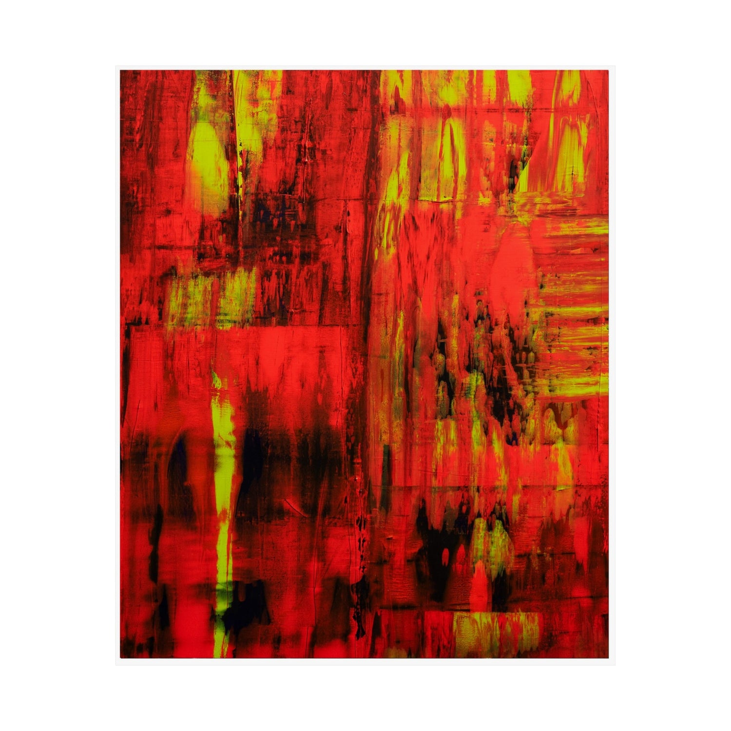 Crimson Carnage Art Print image for the web