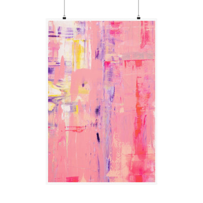 Passion's Pink Art Print