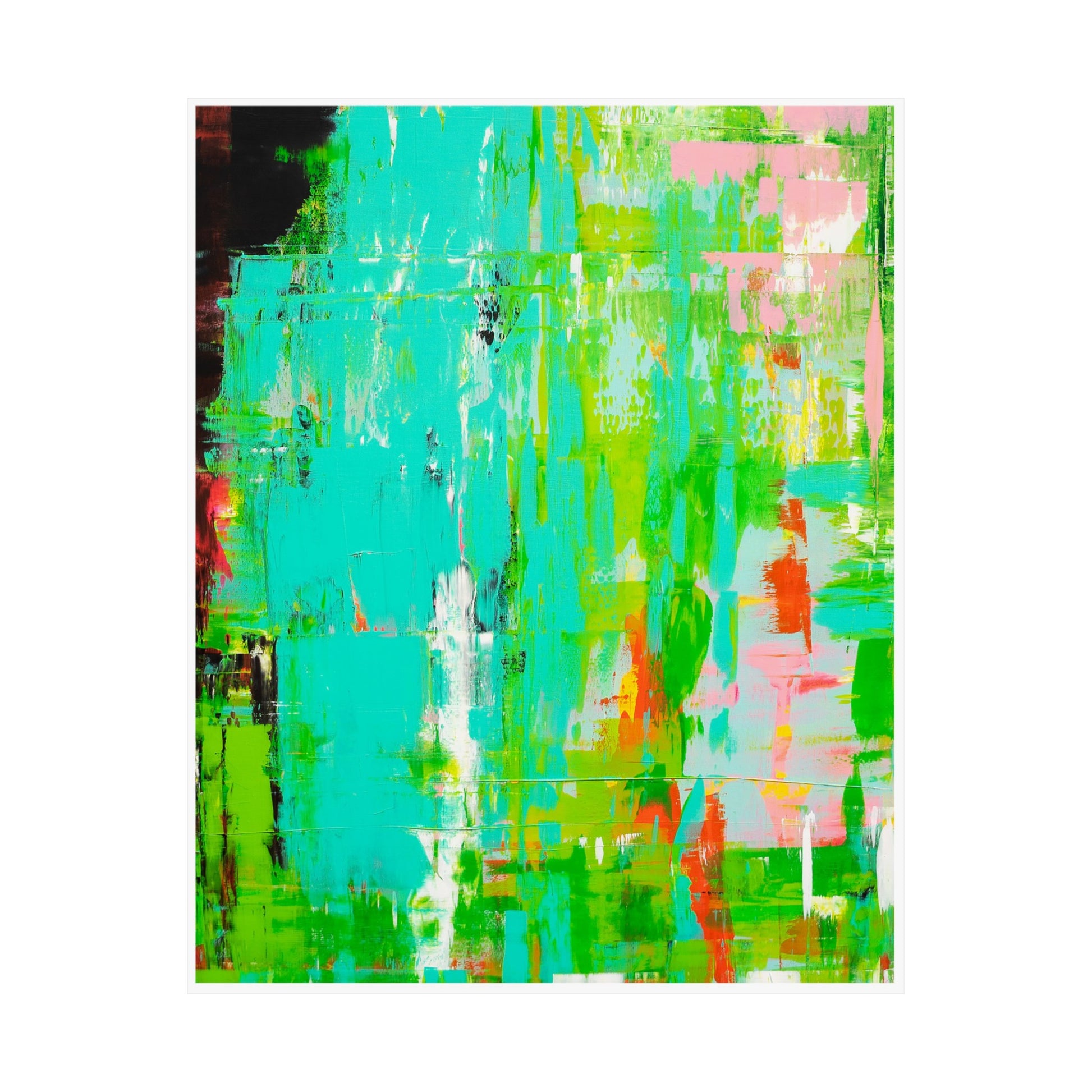 Malachite Art Print image for the web alt size
