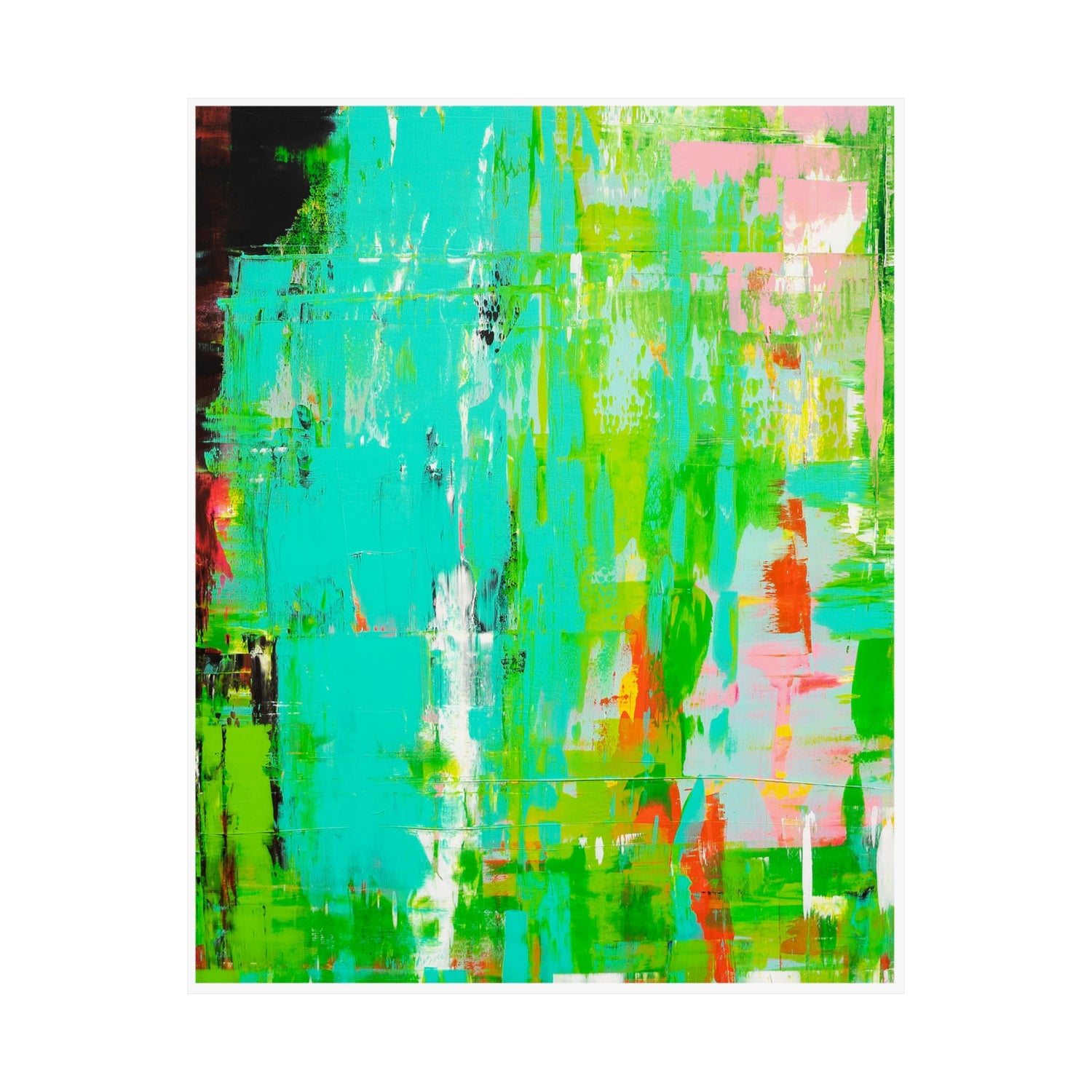 Malachite Art Print image for the web alt size