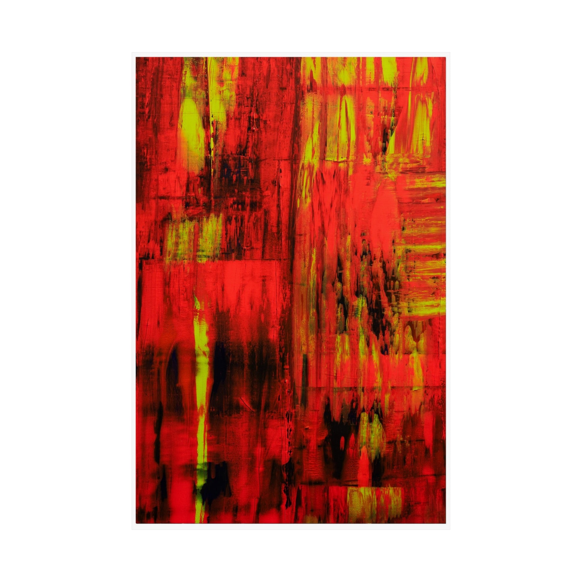 Crimson Carnage Art Print image for the web alt size