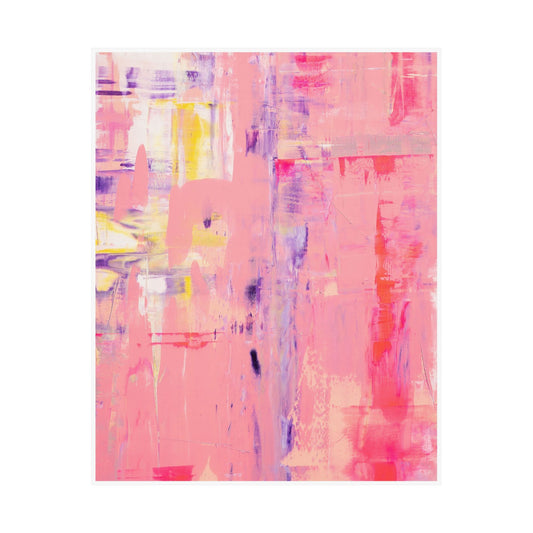 Passion's Pink Art Print