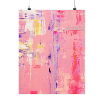 Passion's Pink Art Print
