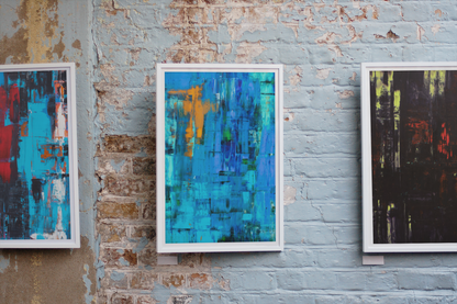 Ocean's View Art Print mockup image for web 